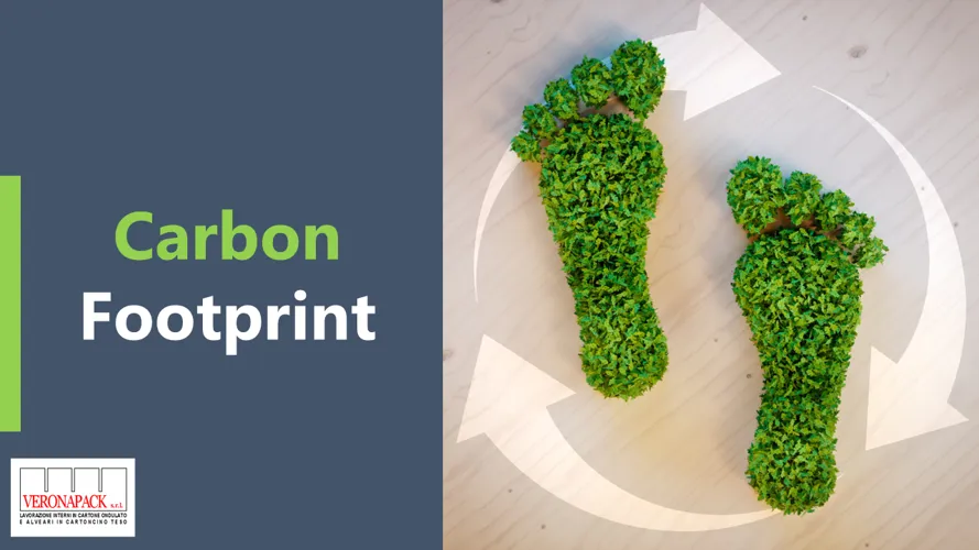 Report carbon footprint dei separatori in cartone ondulato e teso - Report delle Emissione CO2 anno 2023 Veronapack Srl