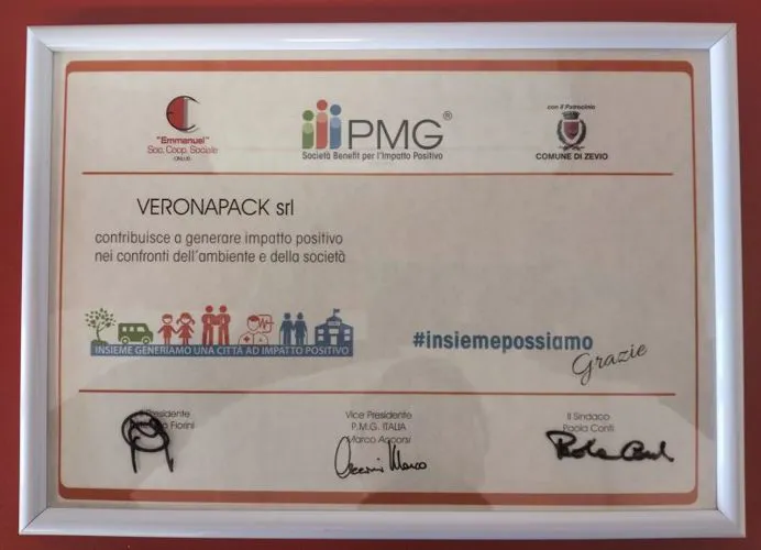Solidarietà Sociale - Veronapack Srl